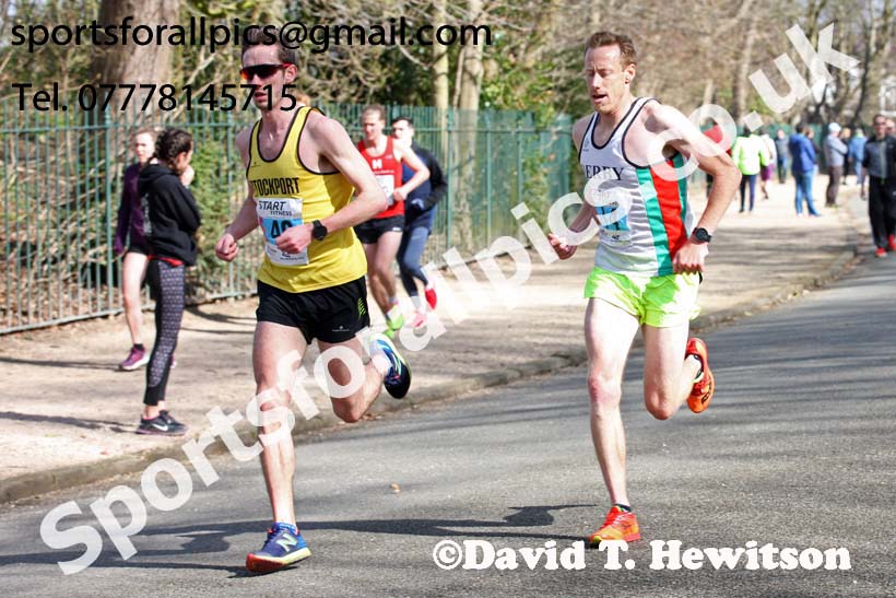 Senior mens Northern 12 Stage Road Relay Champs., Birkenhead Park. Photo: David T. Hewitson/Sports for All Pics